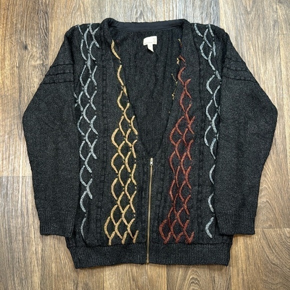 Urban Renewal Cardigan Zip Up Sweater - Picture 1 of 4